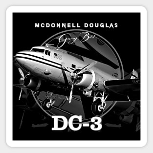DC3 Aircraft Sticker